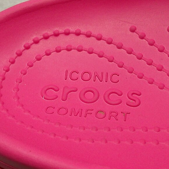 Crocs Siren Perfectly Pink Platform Comfort Clog Men's 10 | Women’s 12 – New - Picture 6 of 13